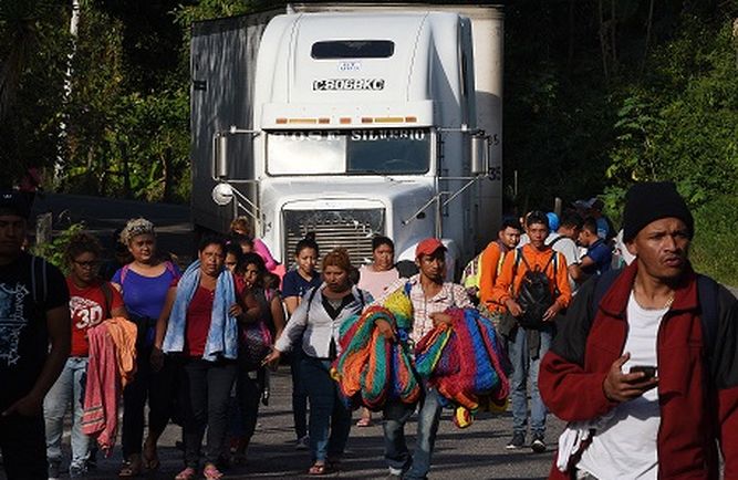 Ya viene otra caravana migrante