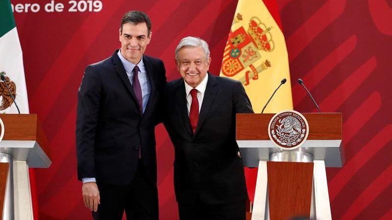Acercamiento de México y España