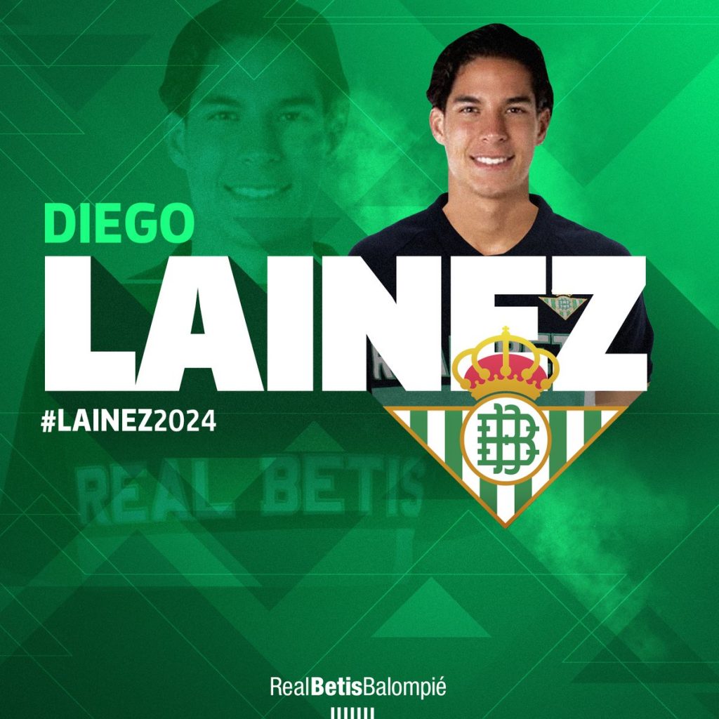 Diego Lainez Real Betis América