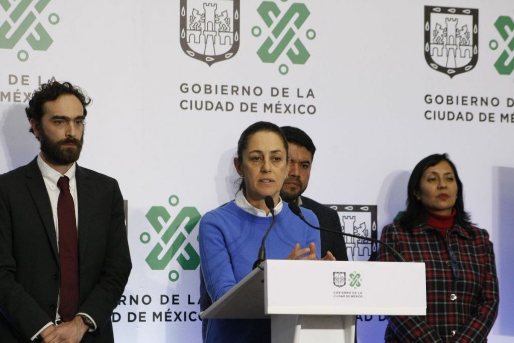 Claudia Sheinbaum Gobierno de la Ciudad de México transporte público