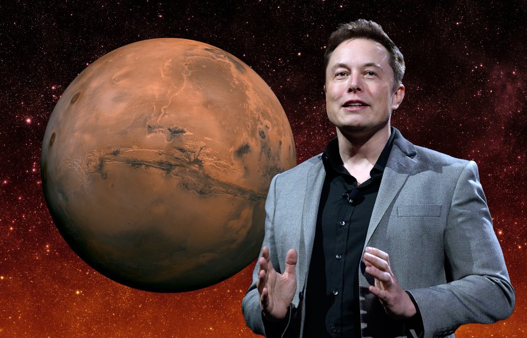 Elon Musk y su calculo del precio de viajar a Marte