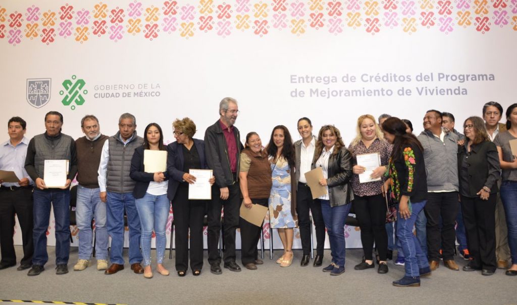 Programa de Mejoramiento de Vivienda Ciudad de México Claudia Sheinbaum Gobierno de la Ciudad de México