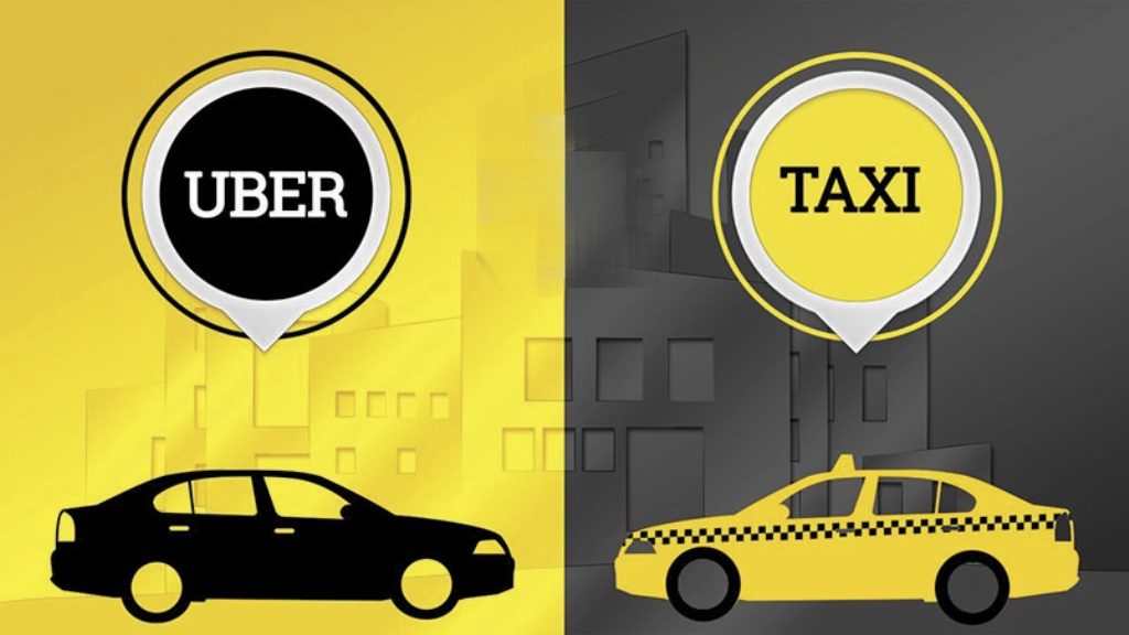 taxis aplicaciones Uber Ciudad de México Semovi