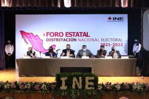 INE realiza foro de distritación en Nuevo León