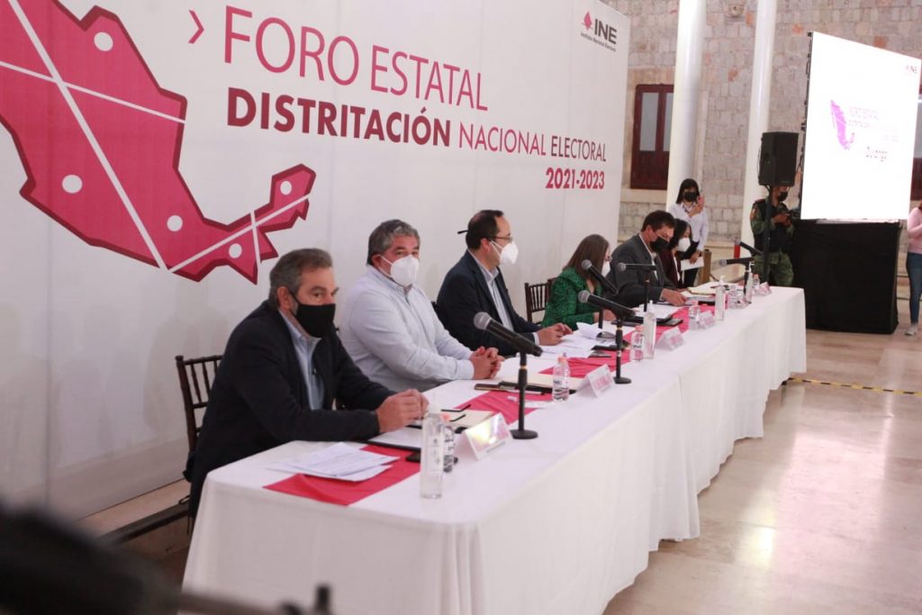 INE realiza el Foro Estatal sobre Distritación Electoral en Durango